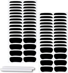 200 Count Sports Eye Black Stickers Set with Erasable Pencils for Game Day