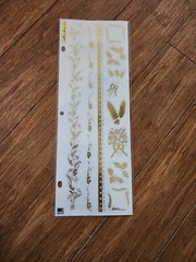 Sticko Stickers – Extra Large Gold Wedding Scroll Vintage SRA-06 New Retired #17
