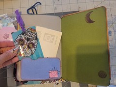 Handmade Junk Journal, Miniature Junk Journal And HUGE Ephemera & Handmade Lot