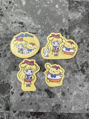 Bandai Sailor Moon X Sanrio Die-cut Stickers Japan Import Kawaii Cute Stickers