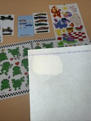 Vintage 80s 90s Sticker Partials & Cut Up Singles Various Brands Years As Is Lot