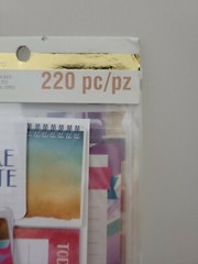 Recollections New 220 Pieces Creative Year Kit. Planner Scrapbook Photo Album