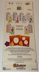 Lot Disney Theme Stickers New (5) & Card (1) Princesses, Peter Pan, Cinderella