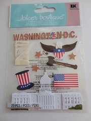 Washington DC Scrapbook Sticker