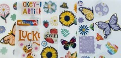 Huge Lot Stickers Kit Set Planner Craft Scrapbook Variety Of Themes | 555+ Pcs.