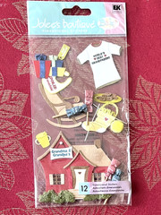 GRANDPA & GRANDMA’S HOUSE GRANDPARENTS NANA RARE JOLEE’S 3D STICKERS