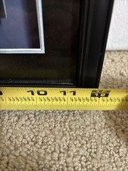 Black Shadowbox Scrapbooking. Glass Front.