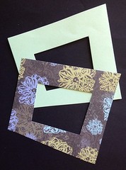 Retro Frame Die-Cut(6pcs) Approx.(Outer)4″ x 4-1/4″(Inside)2″x 2-1/2″ Acid-Free