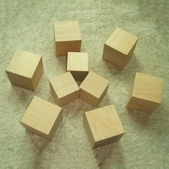 10Pcs Light Brown Pine Wood Pieces for DIY Craft Projects and Decoration