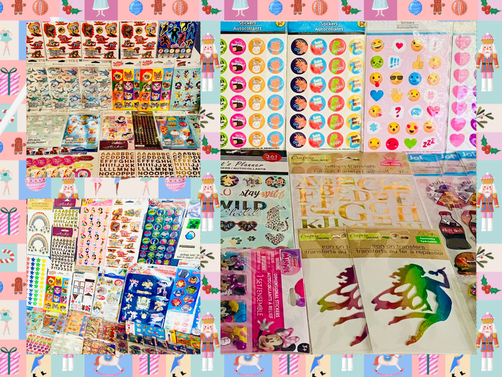 TEEN Sticker Gift Set GIRLY JoJo HALLMARK Kid Girls Boys 998+ NIP