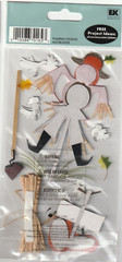 Jolee’s Boutique 3-D PUMPKIN PICKING Scarecrow Autumn Theme 70162 Fast FREE Ship