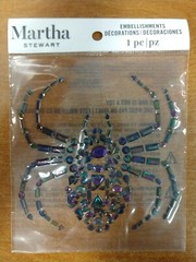 3 Pack: Martha Stewart Gemstone Spider Sticker 5.5 In. ea. (4812) 2D