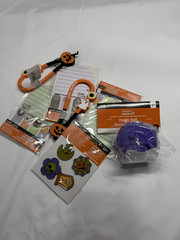 Halloween Creatology Magic Ball Scrapbooking Embellishments Mixed Lot
