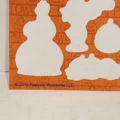 PEANUTS Thanksgiving & HALLOWEEN Mixed Stickers Sheets Lot, Holiday Snoopy