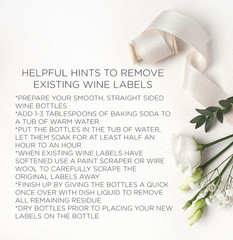 Pregnancy Reveal Wine Label Stickers for Family, Friends, 3X Small Labels, Grand