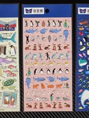 5 Sheets Marine Life & Ocean Animals 3d Puffy Stickers For Kids Scrapbooking