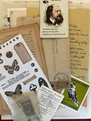 Poetrycore Literary Theme Lot of 100 Junk Journal- book pages playing cards more
