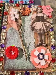 Junk Journal /scrapbook! 5 Vintage Junk Journal Ephemera. 5 Cards W/ Envelopes.