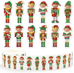 1000 Pcs Christmas Angel Stickers, 8 Designs, Self-Adhesive Decals for Parties