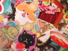 ❤️STICKER FLAKES LOT ~ KAWAII STICKERS ~ DELUXE EDITIONS Hello Kitty Japanese❤️