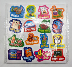 400 Stickers – School AMAZING AWESOME GREAT WORK Teacher Student Reward Stickers