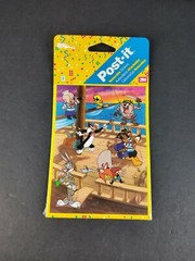VTG 1993 Warner Looney Tunes Post It Removable Stickers Pirates 2 Sheets New