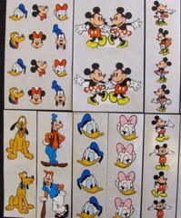 DISNEY Stickers made exclusively by MRS GROSSMAN’S – RARE – You Choose