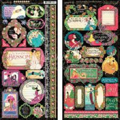 Graphic STICKERS FASHION FORWARD A CALENDER COLLECTION 2 SHEETS AS PICTURED