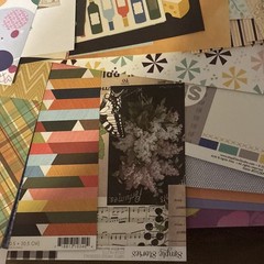 HUGE 12×12 SCRAPBOOK PAPER LOT~200 Shts.~Mixed Themes~NEW