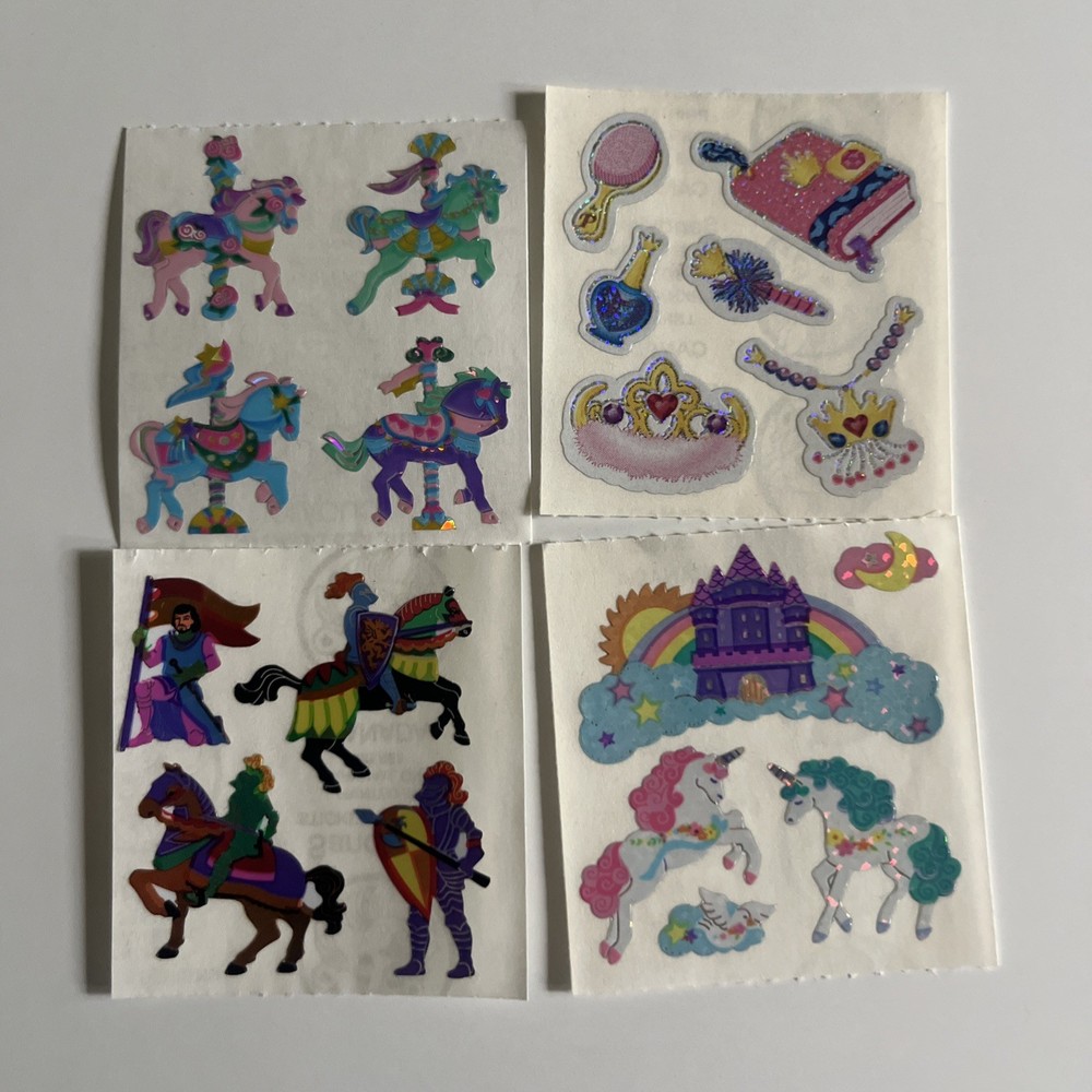 Sandylion prisma foil Unicorns Knights Princess 4 mods Castle Cute Vintage