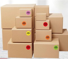 USE First Stickers Restaurant Food Service FIFO Label 1.5 Inch Total 500 Labels