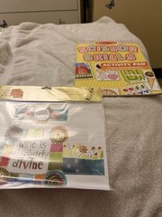 Mixed Lot 113 stickers ,Stencils,craft,￼ art, and office supply