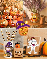 Greingways Halloween Stickers 42 Sheets