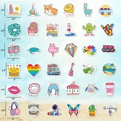 300 Random Skateboard Stickers bomb Vinyl Laptop Luggage Decals Dope Sticker Lot