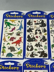 11 Animals & Ocean Life Sticker Sheets Mello Smello Sharks Kittens Puppies NOS