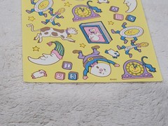 Vintage AGC Inc. American Greetings Mother Goose, Nursery Rhymes 1 Sticker Sheet