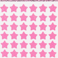 Pink Glitter Star Sticker Sheet! – Choose a Size – Cute & Sparkly!
