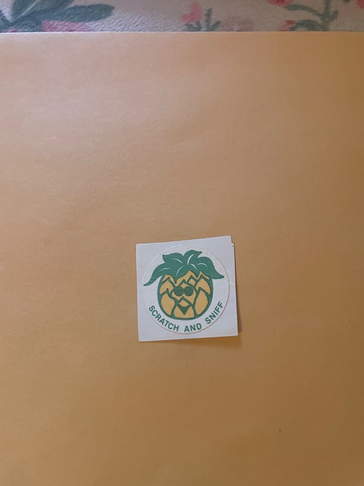 IVintage 1980s Ctp Pineapple Sticker