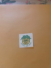 IVintage 1980s Ctp Pineapple Sticker