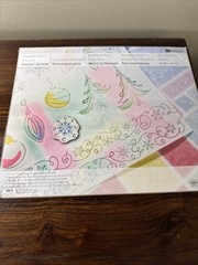 Creative Memories Done with One Holiday Glimmer Vellum 10×12 New