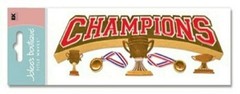 Jolee’s Boutique Dimensional Stickers – CHAMPIONS Title Wave – 3 pcs