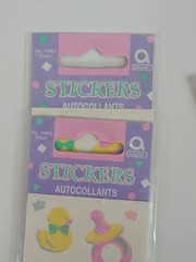 Vintage Baby Girl Stickers Amscan Remember When Scrapbooking Paper Crafting
