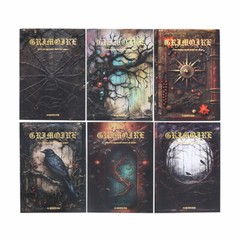 30pcs/pack Gothic Scrapbook Paper Crow House Spider Bullet Journals Not Sticker