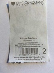 Lot of 2 Modules Mrs. Grossmans 2011 Barnyard Animals Photoessence 14 stickers