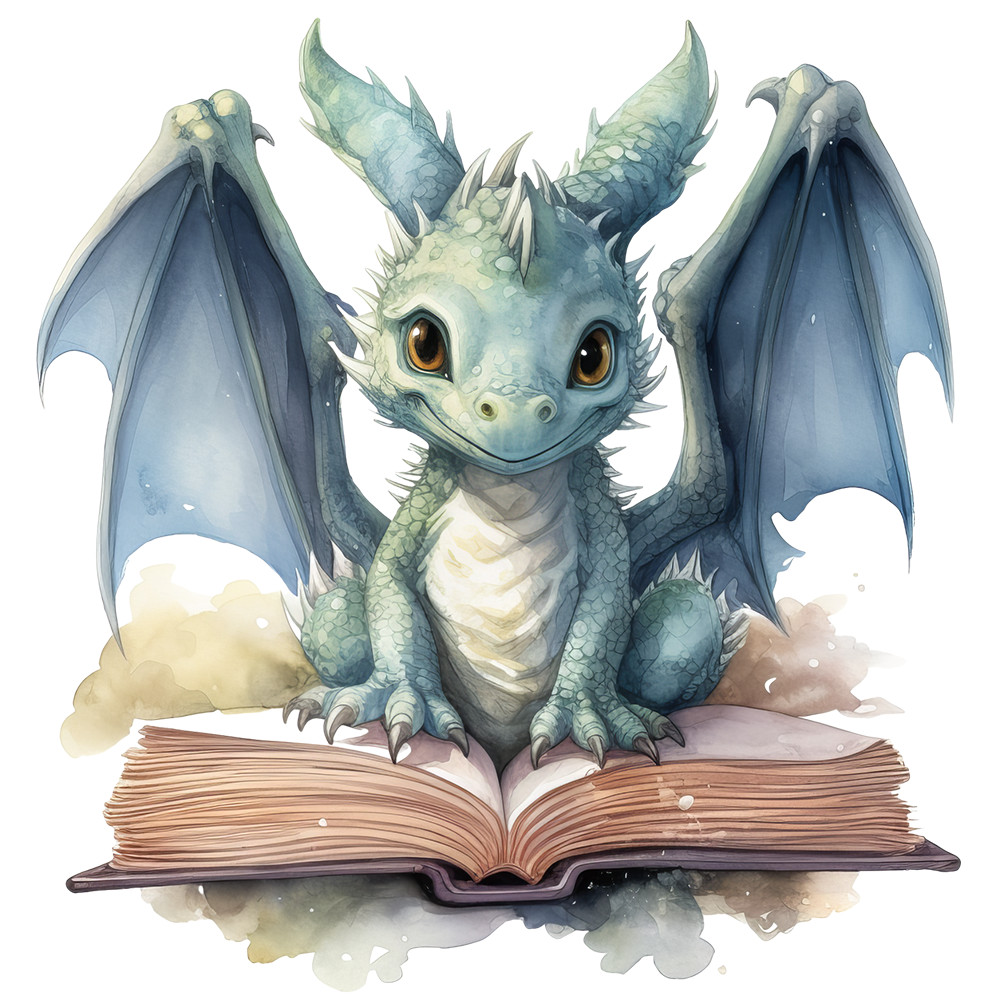 Fantsay/Dragon: Scrapbooking PNG Sticker Printables DIY Diary Planner Decor Fun