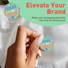 S&O 600 Thank You for Supporting My Small Business Stickers – Cute Thanks