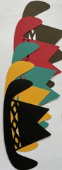 GIANT COWBOY HAT Die-Cuts(3pc) Southwest•Ranch Hands•Boots •Decorated Band•Farm•