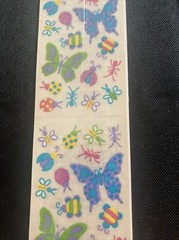 Vtg Frances Meyer Stickers Garden Insects Ladybugs Ants Bug-A-Boo Butterfly Bugs