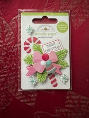 YOU CHOOSE – CHRISTMAS SOOO CUTE Doodlebug Doodle-Pops 3D Stickers Rare/Retired