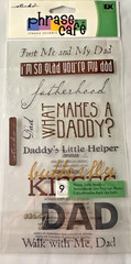 8 Assorted Sealed Packages of Crafting Stickers Baseball Fishing Handyman Dad